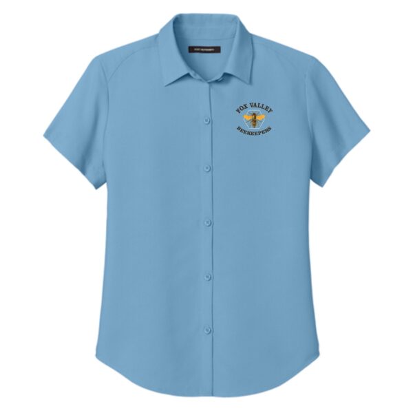 Fox Valley Beekeepers Ladies Short Sleeve Shirt - Image 2