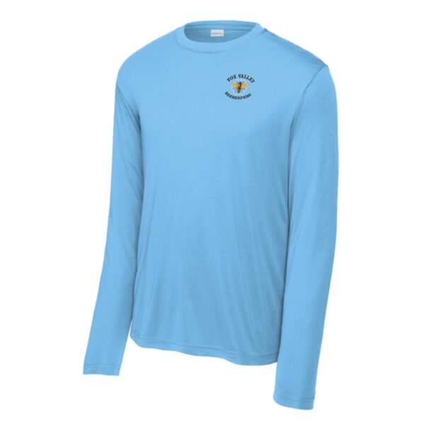 Fox Valley Beekeepers Performance Long Sleeve Tee - Image 2