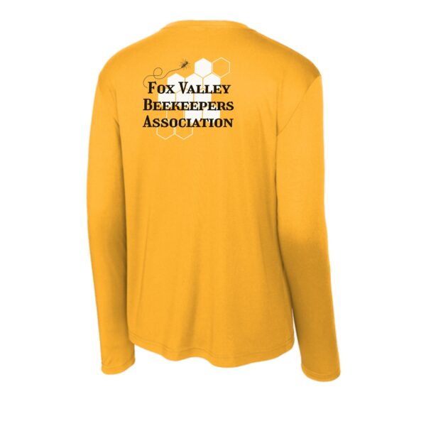 Fox Valley Beekeepers Performance Long Sleeve Tee - Image 5