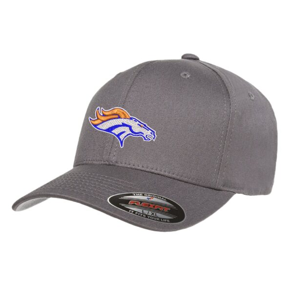 Genoa-Kingston Broncos Flexfit Cotton Twill Cap - Image 3