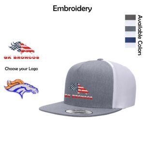 Genoa-Kingston Broncos Five-Panel Classic Trucker Cap