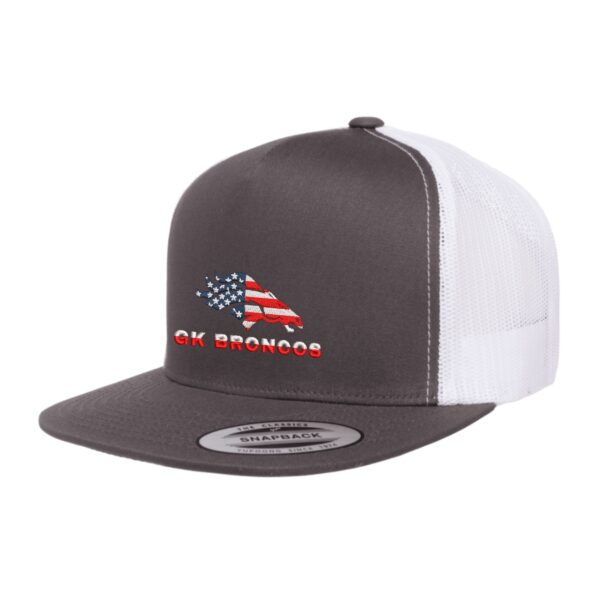 Genoa-Kingston Broncos Five-Panel Classic Trucker Cap - Image 2