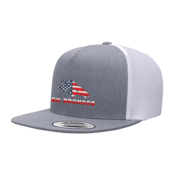 Genoa-Kingston Broncos Five-Panel Classic Trucker Cap - Image 4