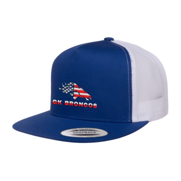 Genoa-Kingston Broncos Five-Panel Classic Trucker Cap - Image 6