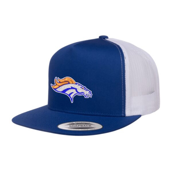 Genoa-Kingston Broncos Five-Panel Classic Trucker Cap - Image 7