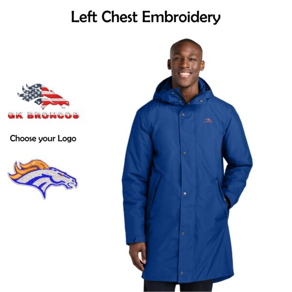 Genoa-Kingston Broncos Adult Insulated Sideline Parka