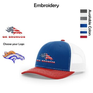 Genoa-Kingston Broncos Snapback Trucker Cap