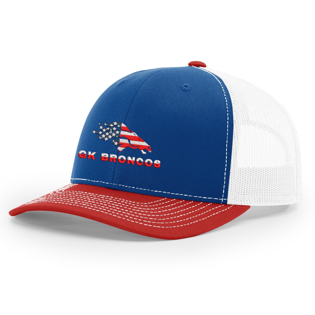 Genoa-Kingston Broncos Snapback Trucker Cap - Image 8