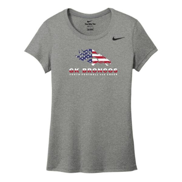 Genoa-Kingston Broncos Ladies Nike Tee - Image 2