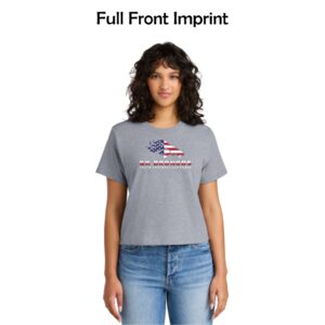 Genoa-Kingston Broncos Ladies Heavyweight Boxy Tee