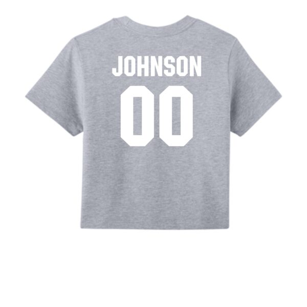 Genoa-Kingston Broncos Ladies Heavyweight Boxy Tee - Image 3
