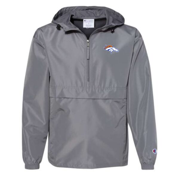 Genoa-Kingston Broncos Adult Packable Anorak Jacket - Image 3