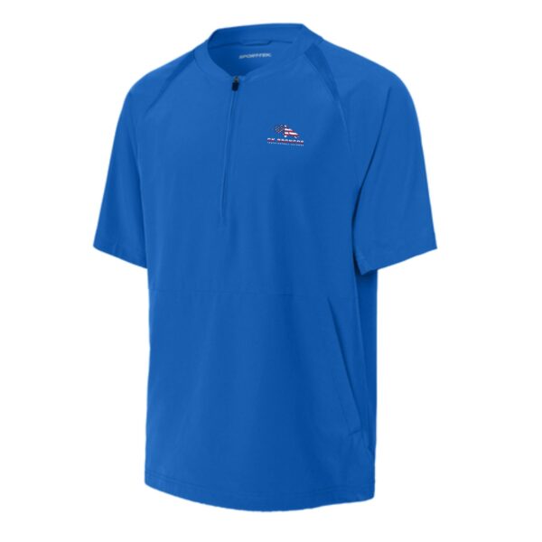 Genoa-Kingston Broncos Adult & Youth 1/2-Zip Short Sleeve Jacket - Image 5