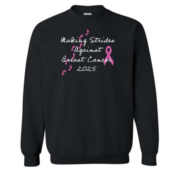 UW Health Strides Against Breast Cancer Crewneck Sweatshirt - Image 2