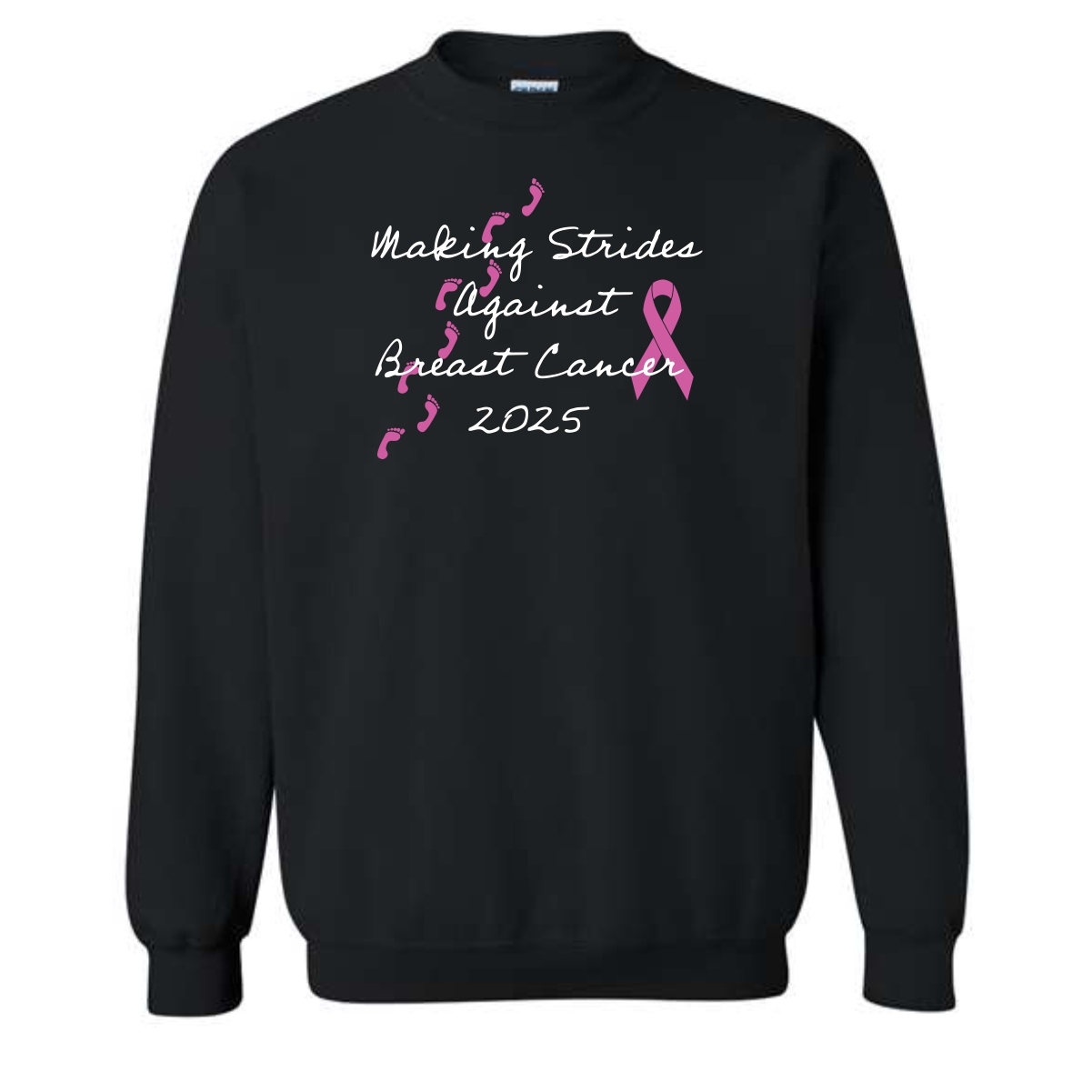 UW Health Strides Against Breast Cancer Crewneck Sweatshirt - Image 2