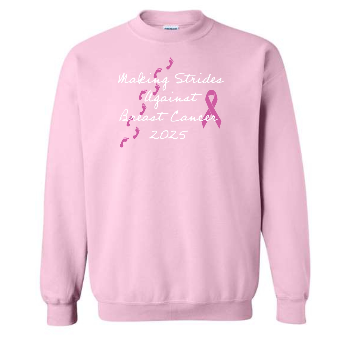UW Health Strides Against Breast Cancer Crewneck Sweatshirt - Image 4