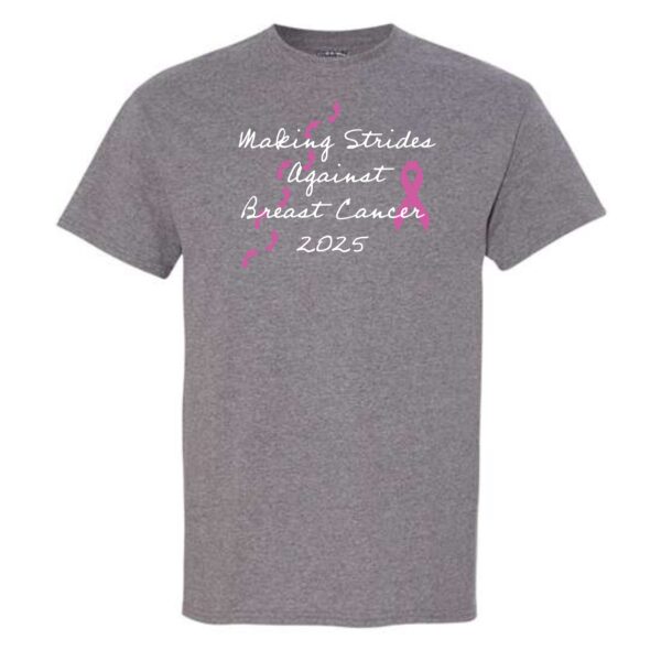 UW Health Strides Against Breast Cancer T-Shirt - Image 3
