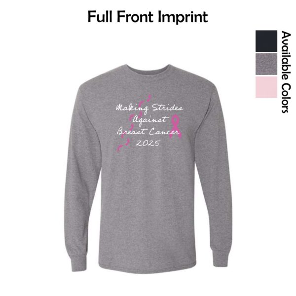 UW Health Strides Against Breast Cancer Long Sleeve T-Shirt