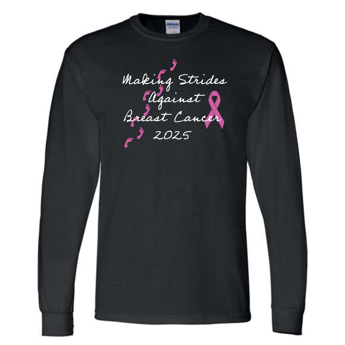 UW Health Strides Against Breast Cancer Long Sleeve T-Shirt - Image 2