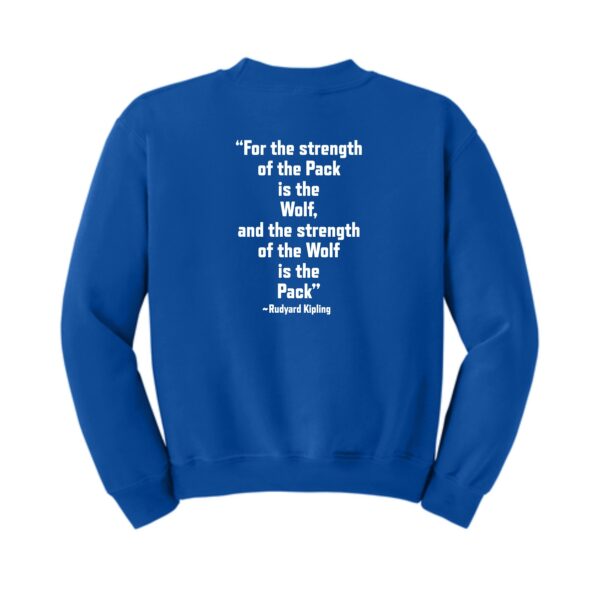 Zion Spiritwear 01 Cross Country Youth Crewneck Sweatshirt - Image 3