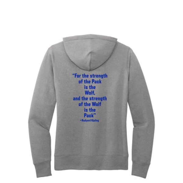 Zion Spiritwear 01 Cross Country Ladies Hooded Sweatshirt - Image 3