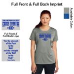 Zion Spiritwear 01 Cross Country Ladies Performance Tee