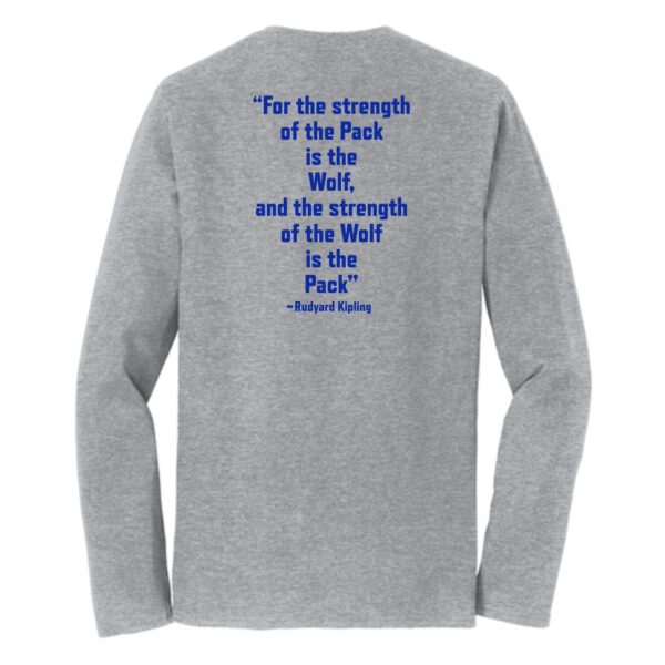Zion Spiritwear 01 Cross Country Adult Long Sleeve T-Shirt - Image 3
