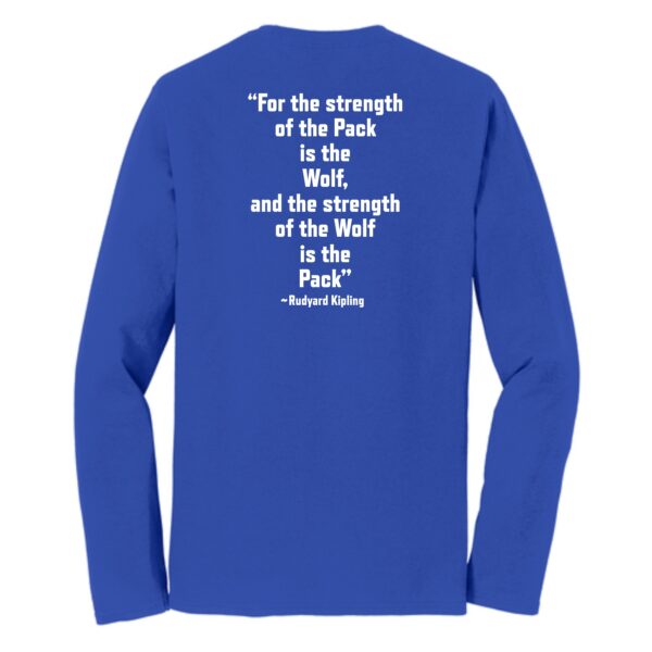 Zion Spiritwear 01 Cross Country Adult Long Sleeve T-Shirt - Image 5