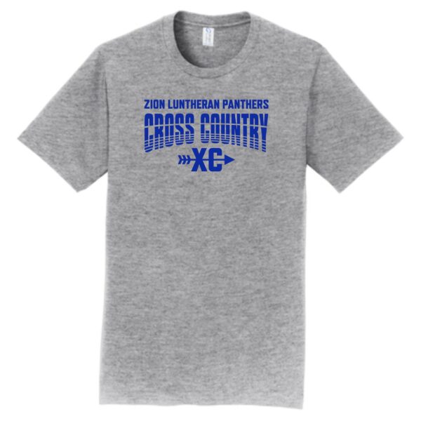 Zion Spiritwear 01 Cross Country Adult & Youth T-Shirt - Image 2