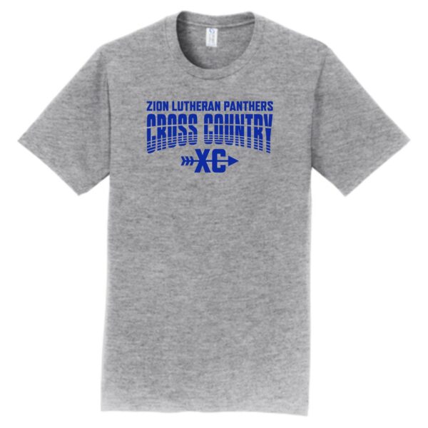 Zion Spiritwear 01 Cross Country Adult & Youth T-Shirt - Image 2