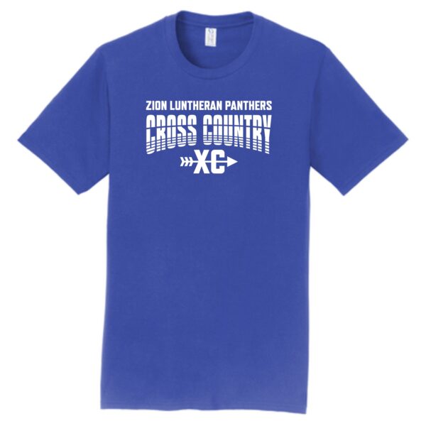 Zion Spiritwear 01 Cross Country Adult & Youth T-Shirt - Image 4