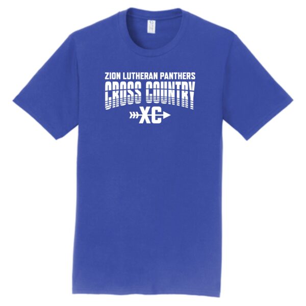 Zion Spiritwear 01 Cross Country Adult & Youth T-Shirt - Image 4