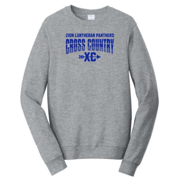 Zion Spiritwear 01 Cross Country Adult Crewneck Sweatshirt - Image 2