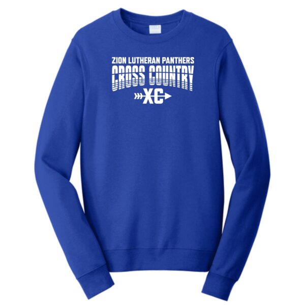 Zion Spiritwear 01 Cross Country Adult Crewneck Sweatshirt - Image 4