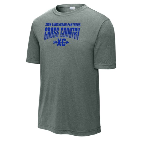 Zion Spiritwear 01 Cross Country Adult & Youth Performance Tee - Image 2