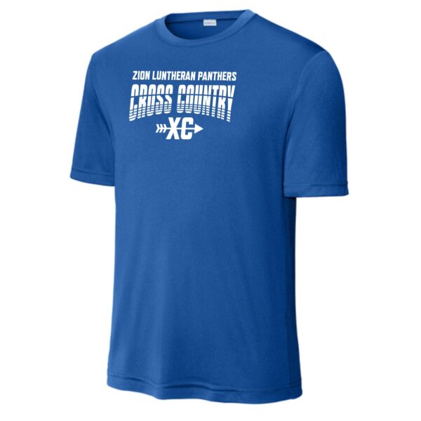 Zion Spiritwear 01 Cross Country Adult & Youth Performance Tee - Image 4
