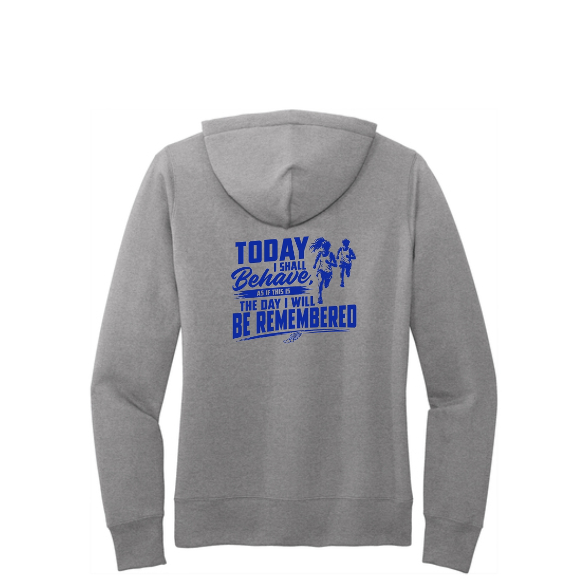 Zion Spiritwear 01 Cross Country Ladies Hooded Sweatshirt - Image 3