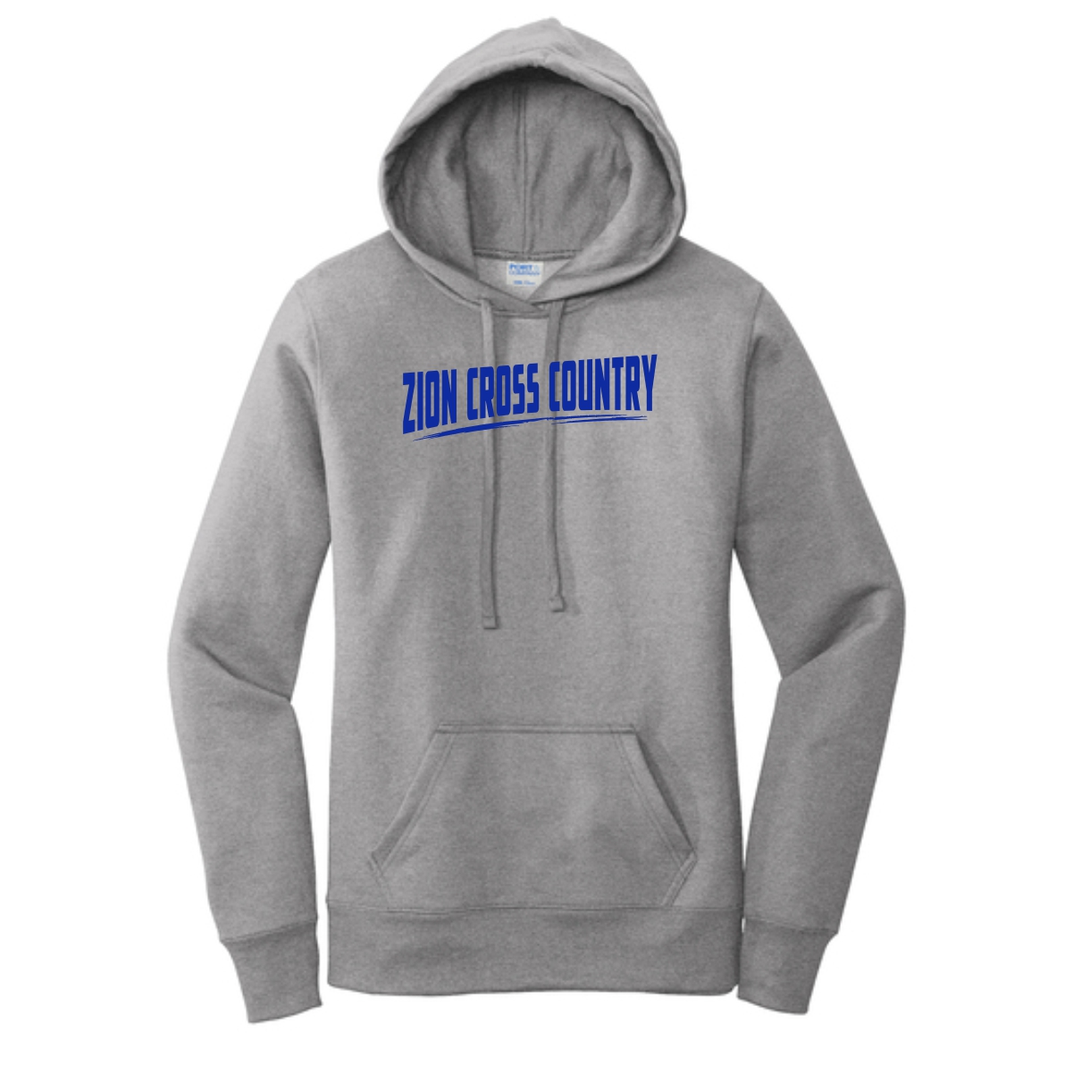 Zion Spiritwear 01 Cross Country Ladies Hooded Sweatshirt - Image 2