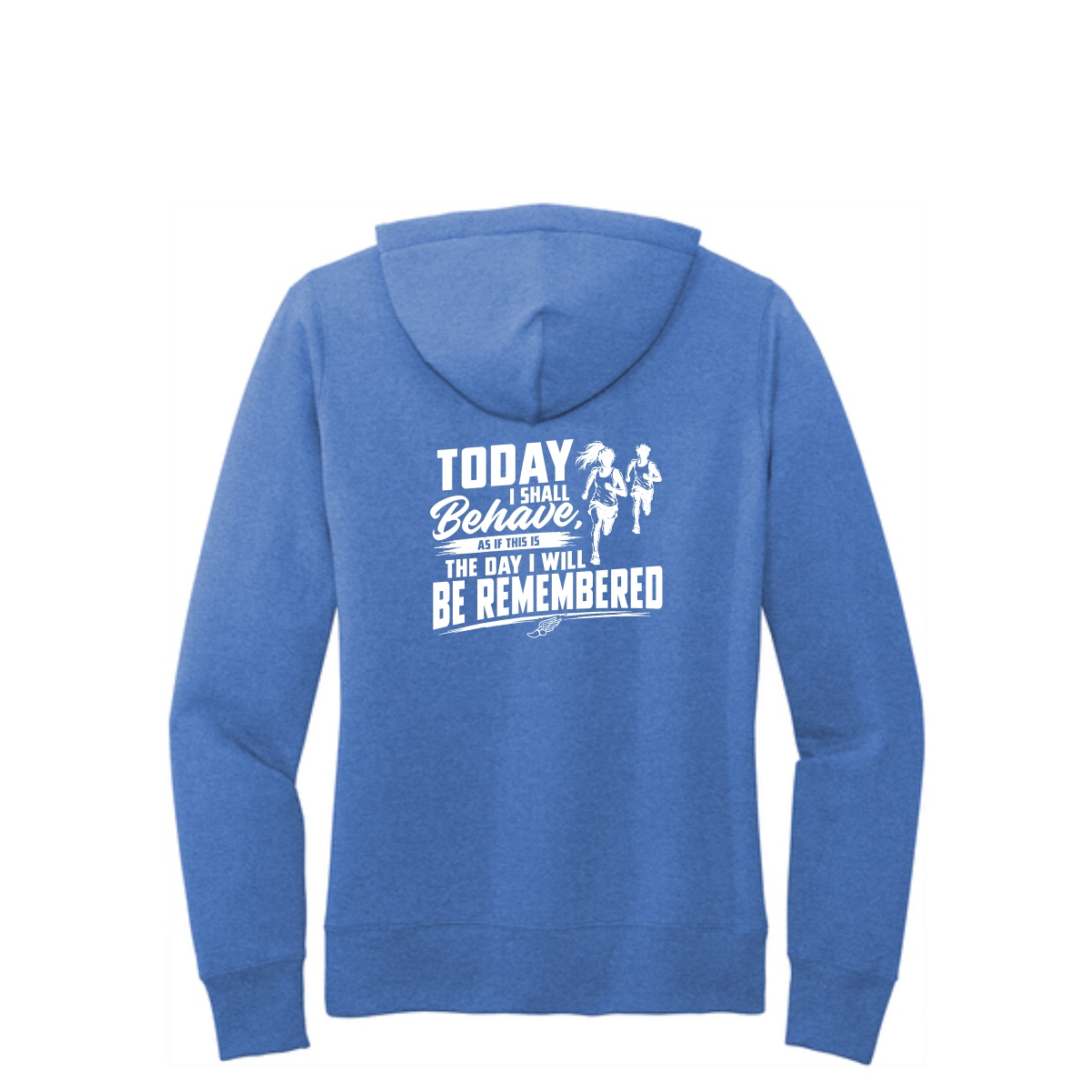 Zion Spiritwear 01 Cross Country Ladies Hooded Sweatshirt - Image 5