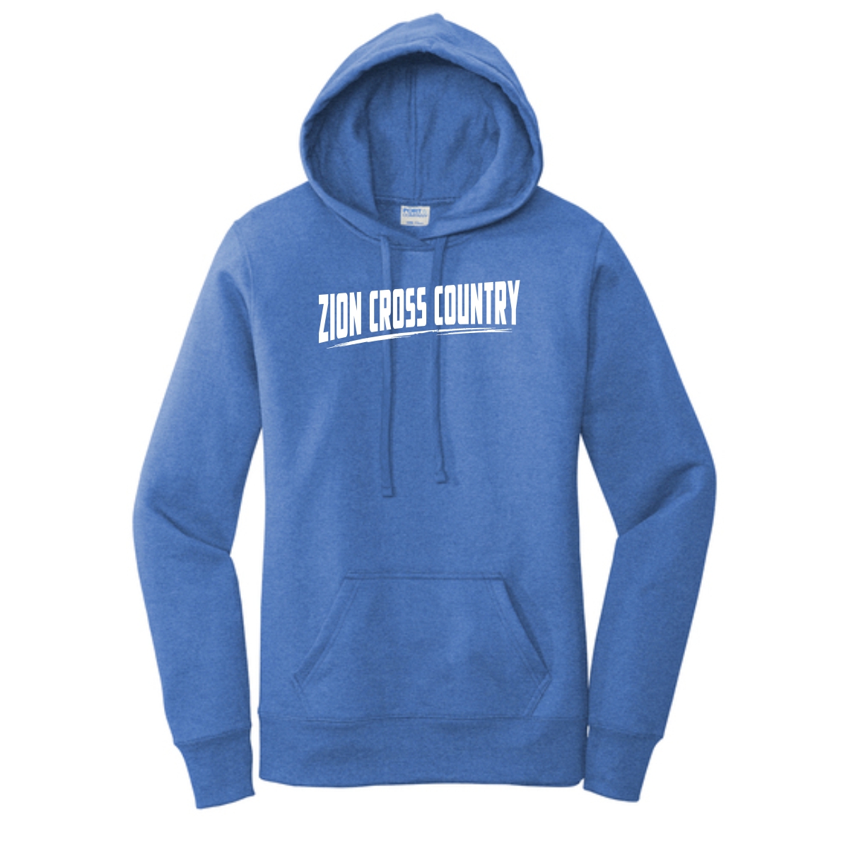 Zion Spiritwear 01 Cross Country Ladies Hooded Sweatshirt - Image 4