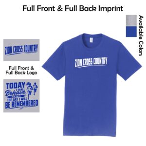 Zion Spiritwear 01 Cross Country Adult & Youth T-Shirt
