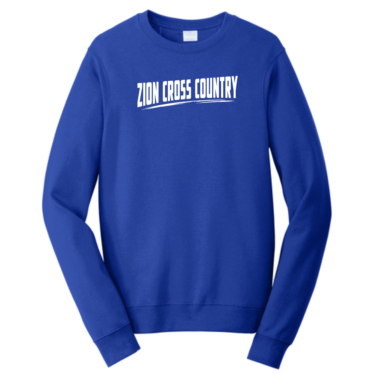 Zion Spiritwear 01 Cross Country Adult Crewneck Sweatshirt - Image 4