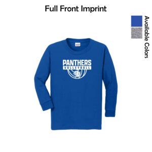 Zion Spiritwear 02 Volleyball Youth Long Sleeve T-Shirt