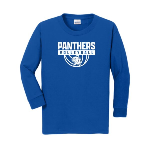 Zion Spiritwear 02 Volleyball Youth Long Sleeve T-Shirt - Image 2