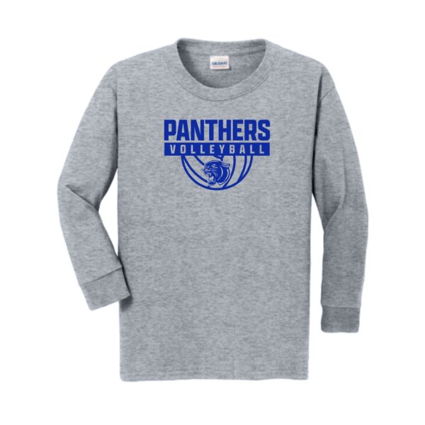 Zion Spiritwear 02 Volleyball Youth Long Sleeve T-Shirt - Image 3