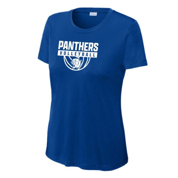 Zion Spiritwear 02 Volleyball Ladies Performance Tee - Image 3