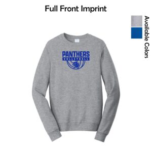 Zion Spiritwear 02 Volleyball Adult Crewneck Sweatshirt