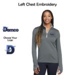 Demco Ladies Nike 1/2-Zip Cover-Up