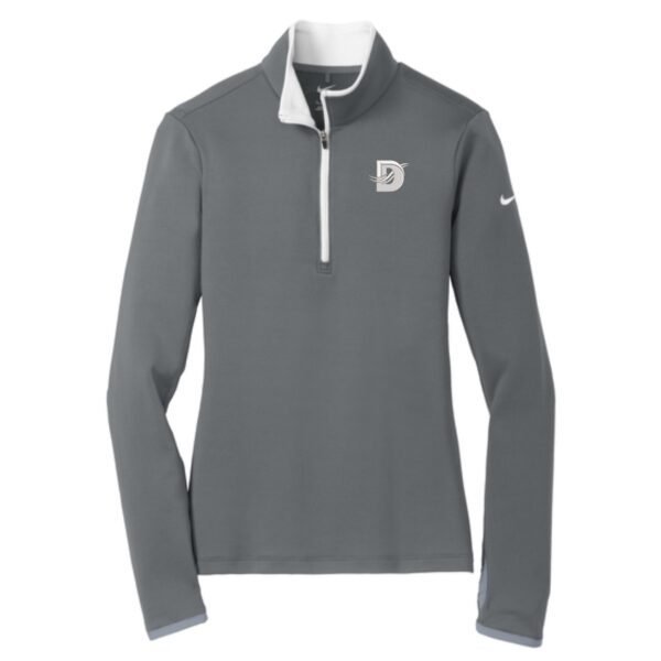 Demco Ladies Nike 1/2-Zip Cover-Up - Image 2