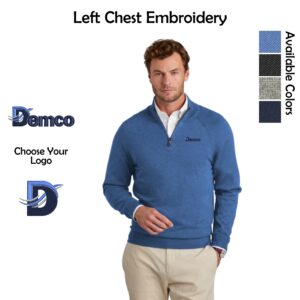 Demco Brooks Brothers 1/4-Zip Sweater